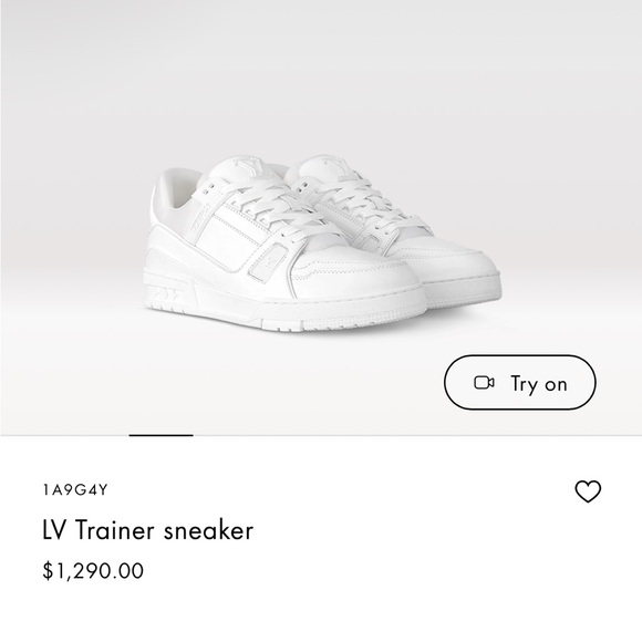 Louis Vuitton training sneaker - Picture 1 of 14